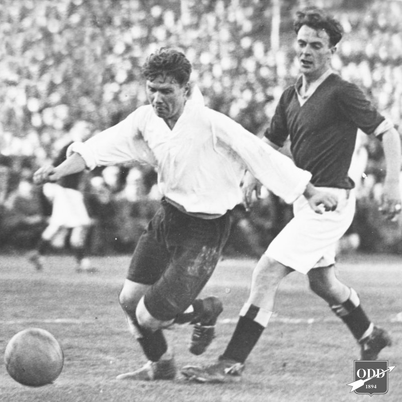 Fra cupfinalen 1931 mot Mjøndalen