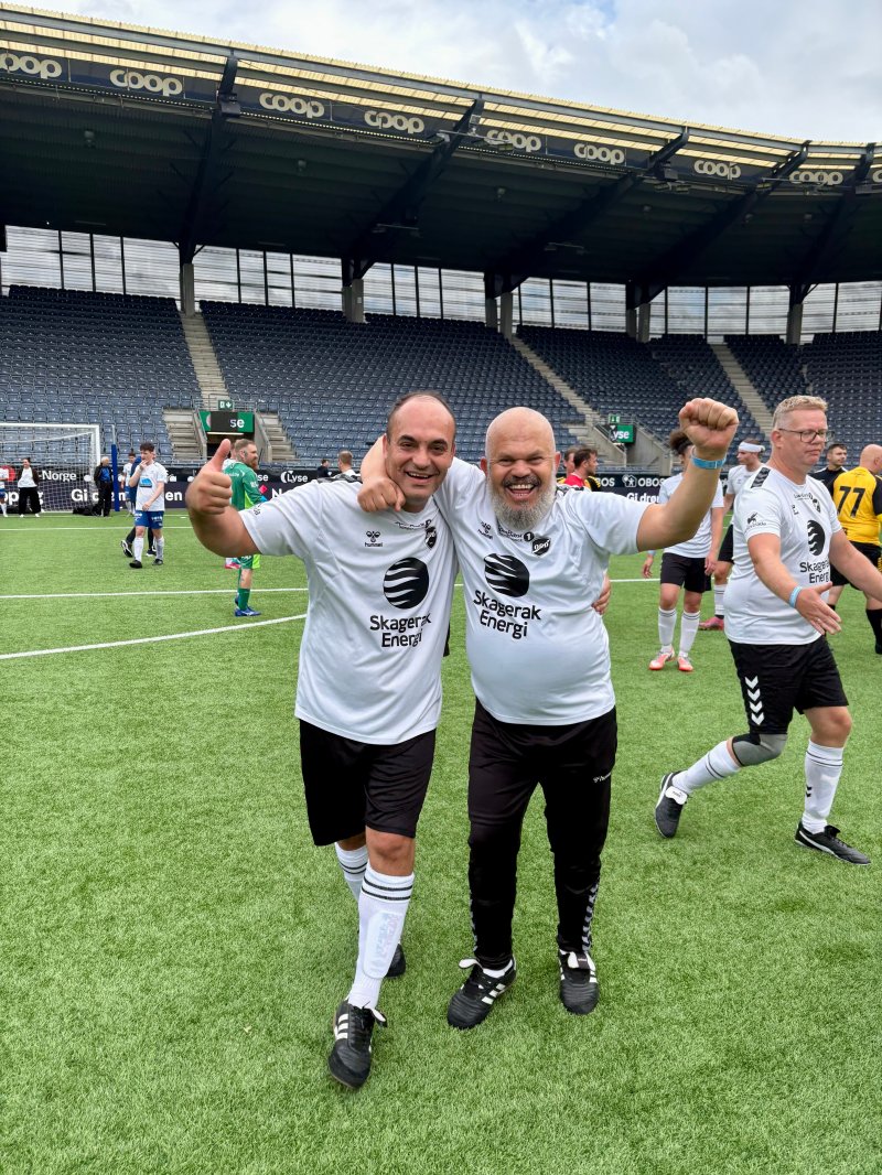 To fornøyde spillere