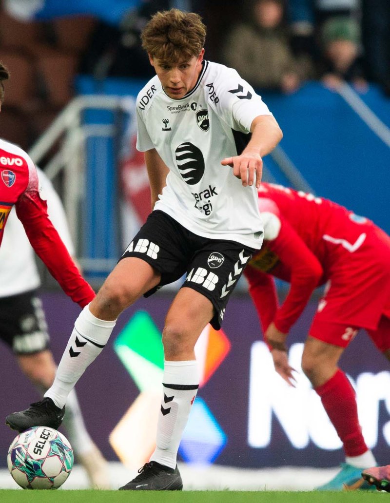 Filip Jørgensen har hatt nesa rettet mot mål (her i aksjon mot Sandefjord i NM tidligere)